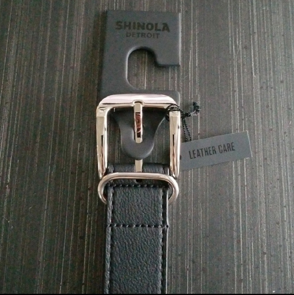 Shinola mens single keeper G10 belt (size 38)